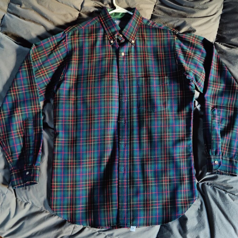 Vintage Pendleton Hunting Tartan Wool Shirt